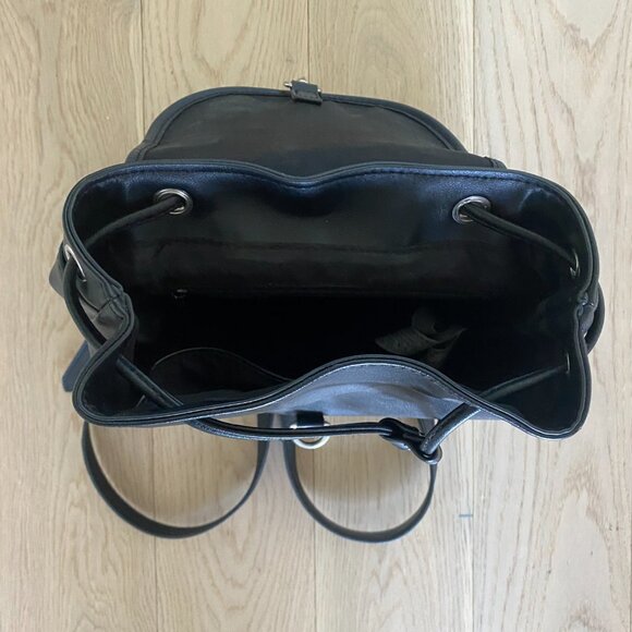 Leather Mini Backpack - Picture 3 of 4